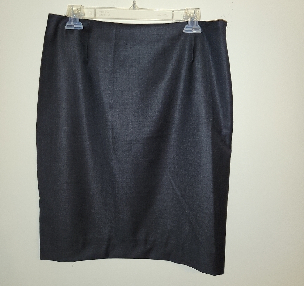 Carlisle Charcoal Gray Pencil Skirt